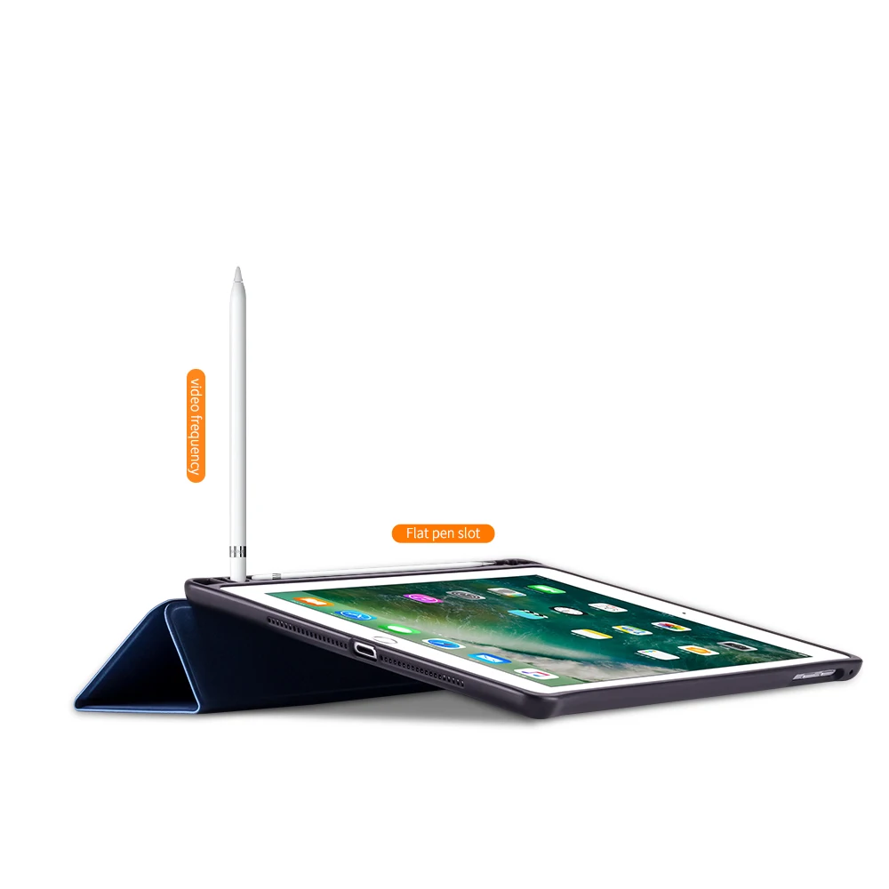 Для ipad 9,7 чехол силиконовый мягкий чехол для ipad Air 1 Air 2 чехол s из искусственной кожи чехол для ipad 5 6 Чехол с карандашом