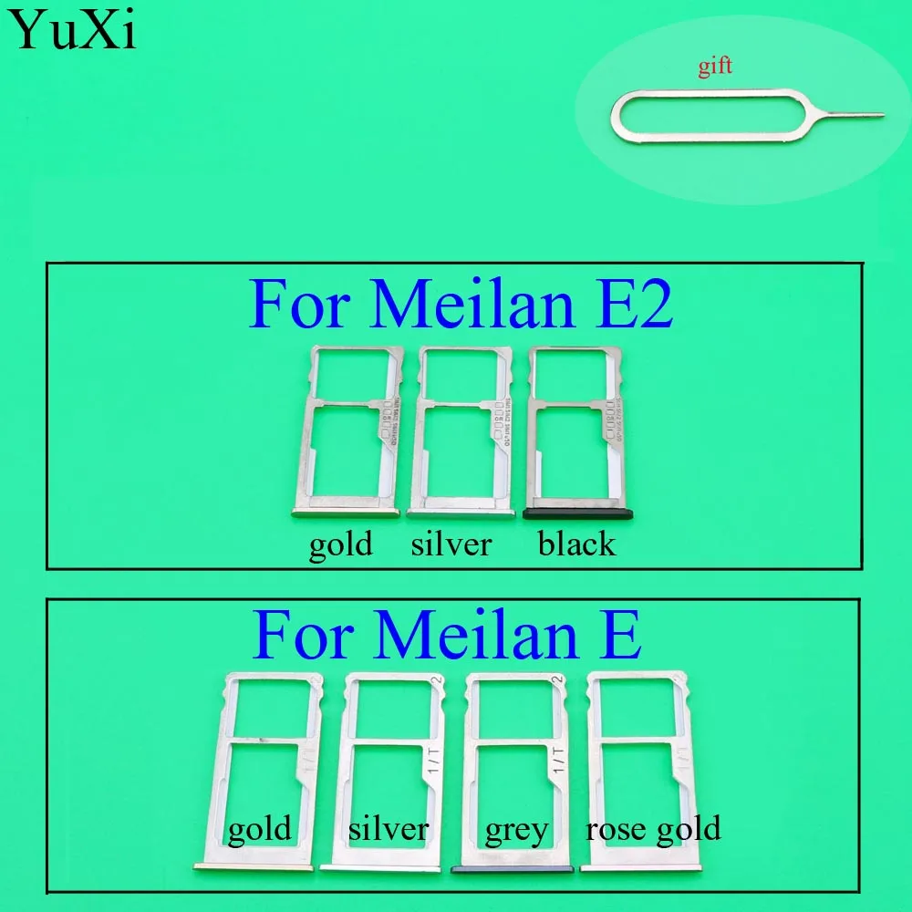 YuXi слот для sim-карты для MEIZU Meilan E 5,5 дюймов E2 запасные части