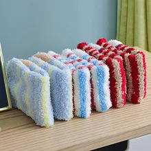 Толстые теплые носки для сна с рисунком; женские забавные носки; 3 пары теплых мягких тапочек; домашние носки для сна с милыми животными