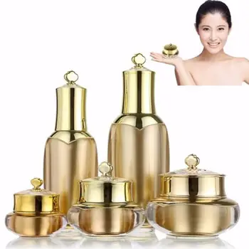 

5g - 80g Luxury Empty Bottle for Nail Makeup Cosmetic Cream Lotion Container You can put any kind small ornaments. Suitable for