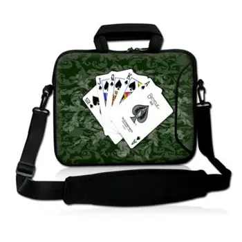 

Play cards 10" 11" 12" 13.3" 13" 14" 15" 17" Laptop Notebook Sleeve Waterproof Computer shoulder Bags For MacBook Tablet Case