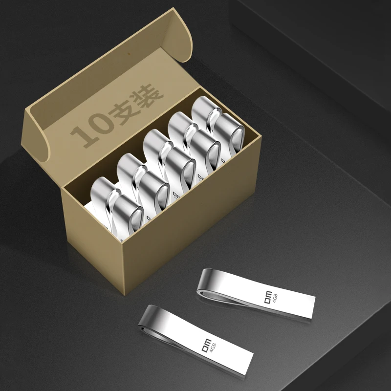 Pen Drive dm Usb Metal 4gb Pd136 à Prova d Água Flash Drive Usb 10 Drive Pen drive USB - Imagem 3