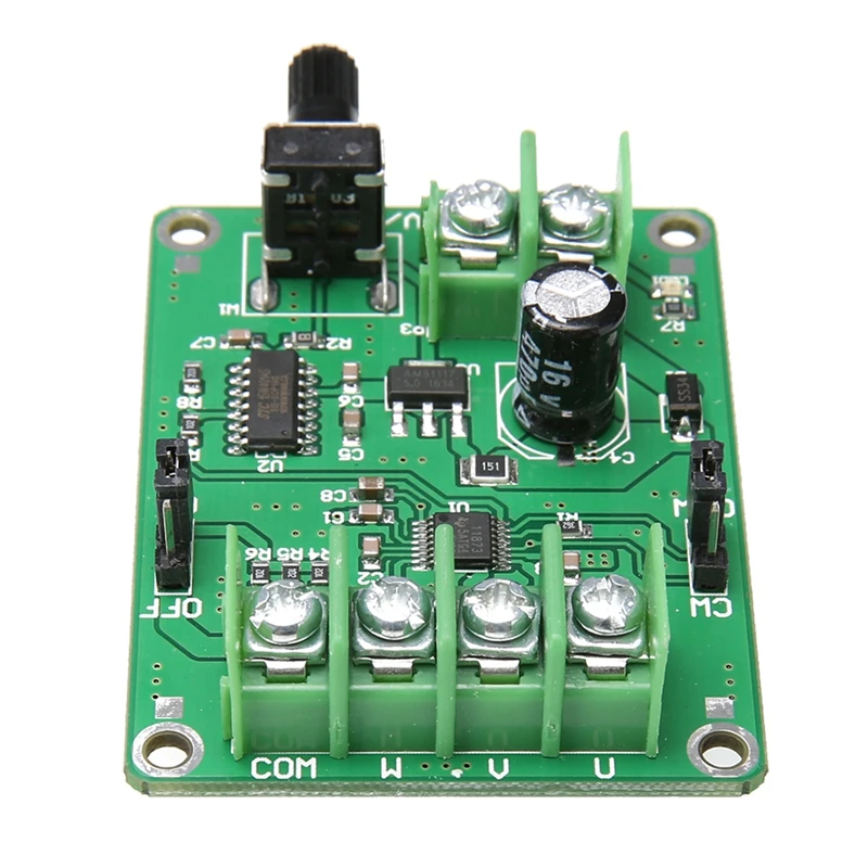 5 V-12 V DC бесщеточный драйвер платы контроллера для 3/4 провода двигателя жесткого диска
