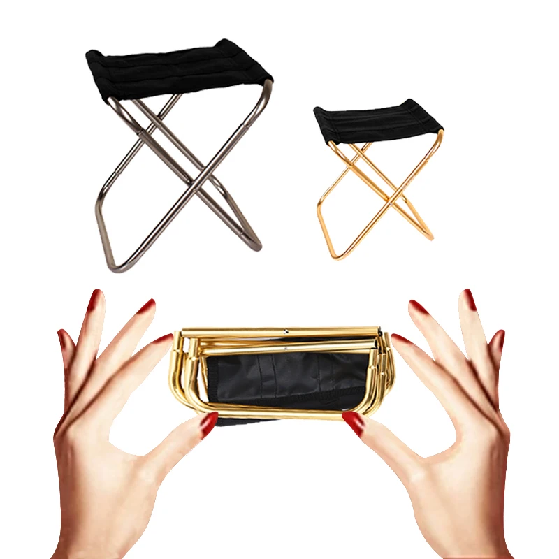Folding Fishing Chair Lightweight Picnic Camping Chair Foldable Aluminium Cloth Outdoor Portable Easy To Carry Outdoor Furniture