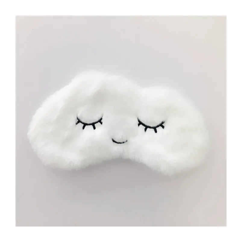 

3D Cloud Sleeping Eye Mask Soft Blindfold Eye Cover Shadow Soft Cover for Traveling Sleep Eyeshade Eyes care tool kids Gifts