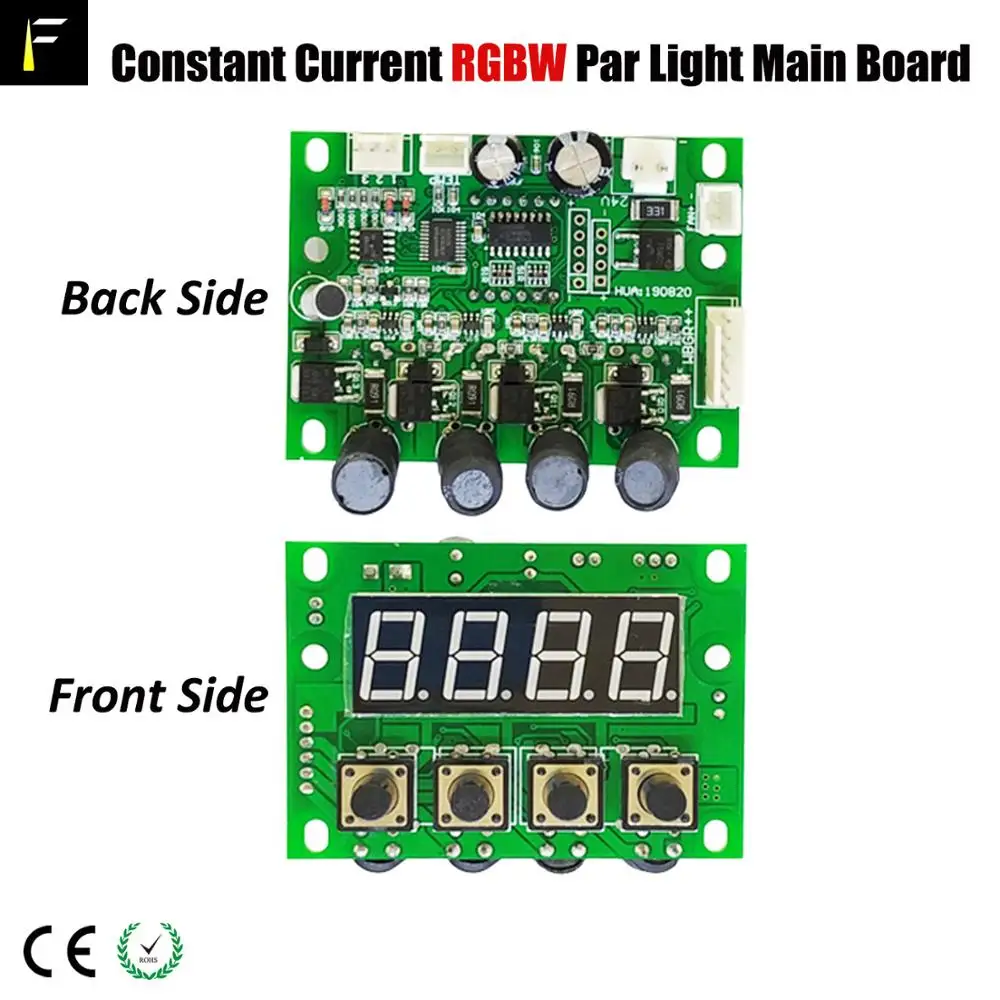 Светодиодный напольный светильник Par Can 54x3 Вт RGBW/RGB Основная программа + Плата