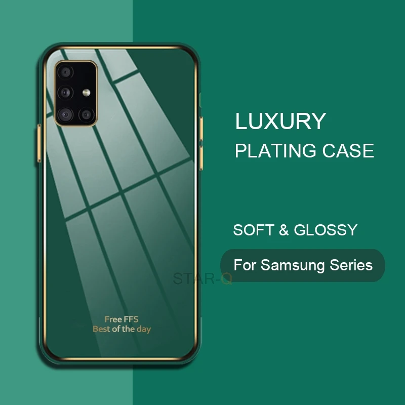 Роскошный чехол для телефона Samsung Galaxy A51 A71 A21s A31 Galaxi A32 4g A52 A72 A12 A42 5g M51 M31 Мягкая