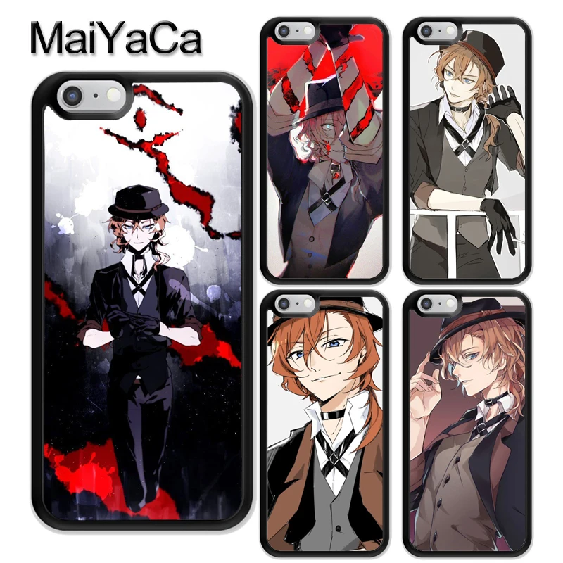 Чехол с накахарой Chuya Bungou для iPhone 12 Pro Max mini 11 XS X XR 6S 7 8 Plus SE 2020 задняя крышка|Бамперы|