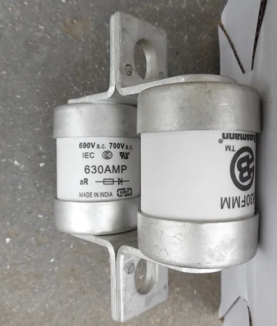 Предохранители: 630FMM 630AMP 690 V/700 V aR/400FMM 450FMM 500FMM