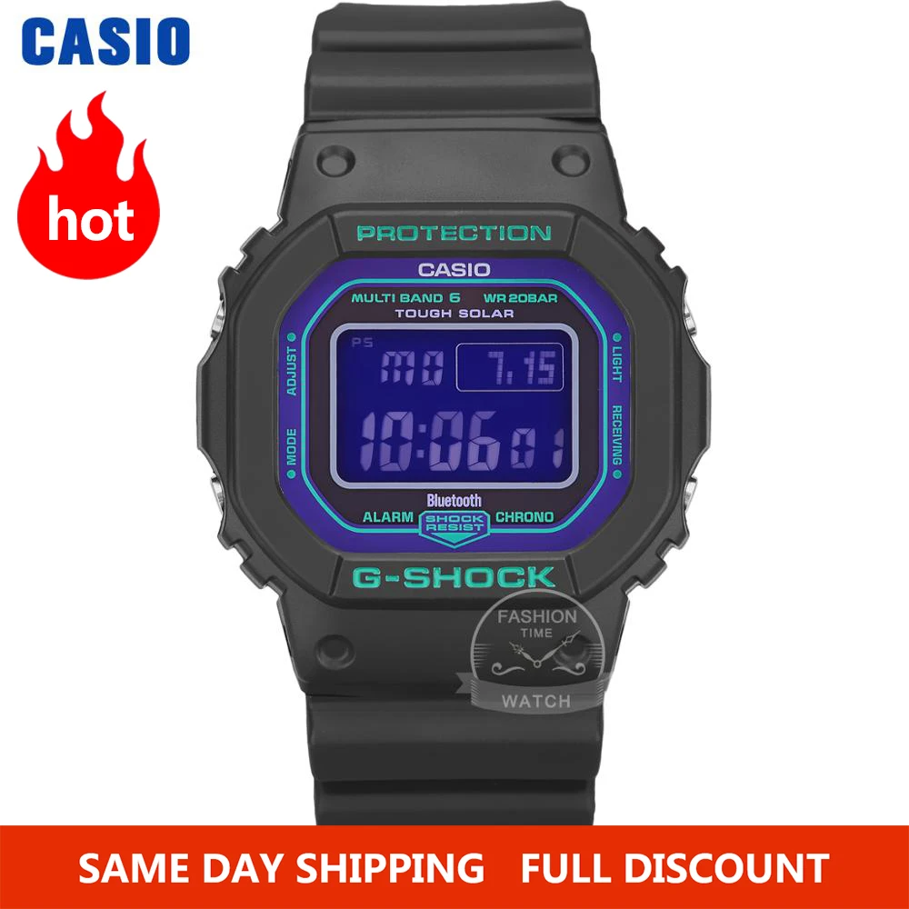 Casio умные часы мужчины г шок лучший бренд класса люкс 200 м водонепроницаемый