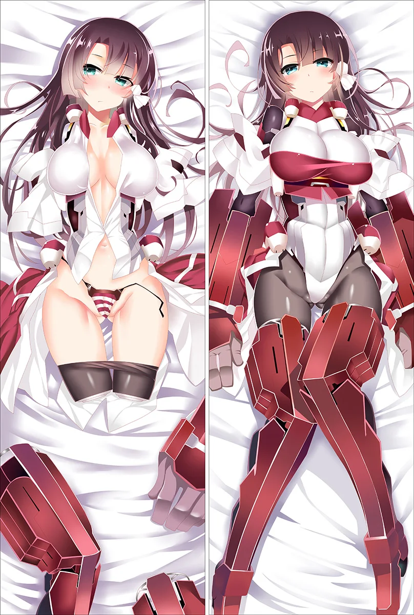 Аниме Kyoukai Senjou No Horizon Dakimakura Чехол персонажей Horizon в середине нигде Кими Aoi валик тела подушку Чехол - Цвет: S24