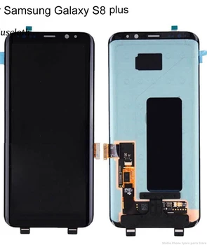 

Samsung Galaxy S8plus S8p S8 plus LCD Screen G955 G955U Defect LCD Display With Touch Screen Digitizer With Black Spot and line