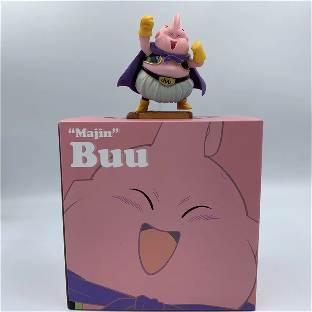 Anime Figures Dragon Ball Z Majin Boo Buu Cute Toy Lovely Figma for Children Action Figural Fat Buu Collection Juguetes DBZ Doll
