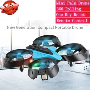 Upadate RC Drone Mini palmiye RC Drone 2.4G 4CH 6-Axis başsız modu Quadcopter 3D çevirir ve Rolls RC yarış uçak modeli oyuncaklar VS H36