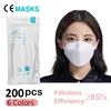10-200 PCS FFP2 Mask KN95 Mask FPP2 Approved Masks Safety Dust Respirator Fish Masks Protective Face Masks KN95 ffp2masks 1