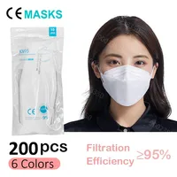 10-200 PCS FFP2 Mask KN95 Mask FPP2 Approved Masks Safety Dust Respirator Fish Masks Protective Face Masks KN95 ffp2masks 1