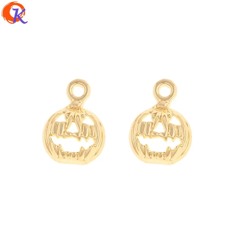 

Cordial Design 200Pcs 12*17MM Jewelry Accessories/Charms/Earrings Connectors/Hand Made/Pumpkin Shape/DIY Making/Earring Findings