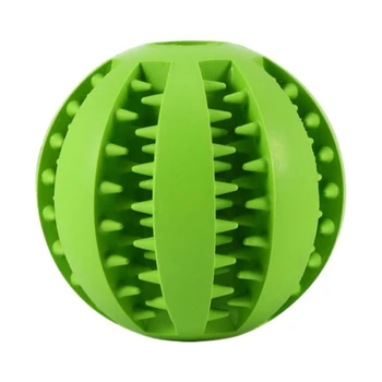 

Pet Dog Toy Interactive Rubber Balls Pet Dog Cat Puppy Chew Toys Ball Teeth Chew Toys Tooth Cleaning Balls Food
