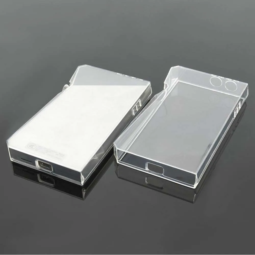 Soft Clear Crystal TPU Skin Case Cover for Iriver Astell&Kern SP2000 With Front Screen Protector Tempered Glass