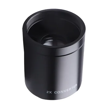 

2X Teleconverter for Bower, Rokinon, Vivitar, Samyang, 500mm 800mm & 650-1300mm T-Mount Lens