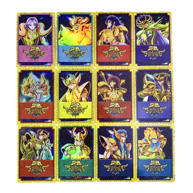 13pcs/set Saint Seiya Soul of Gold Toys Hobbies Hobby Collectibles Game  Collection Anime Cards