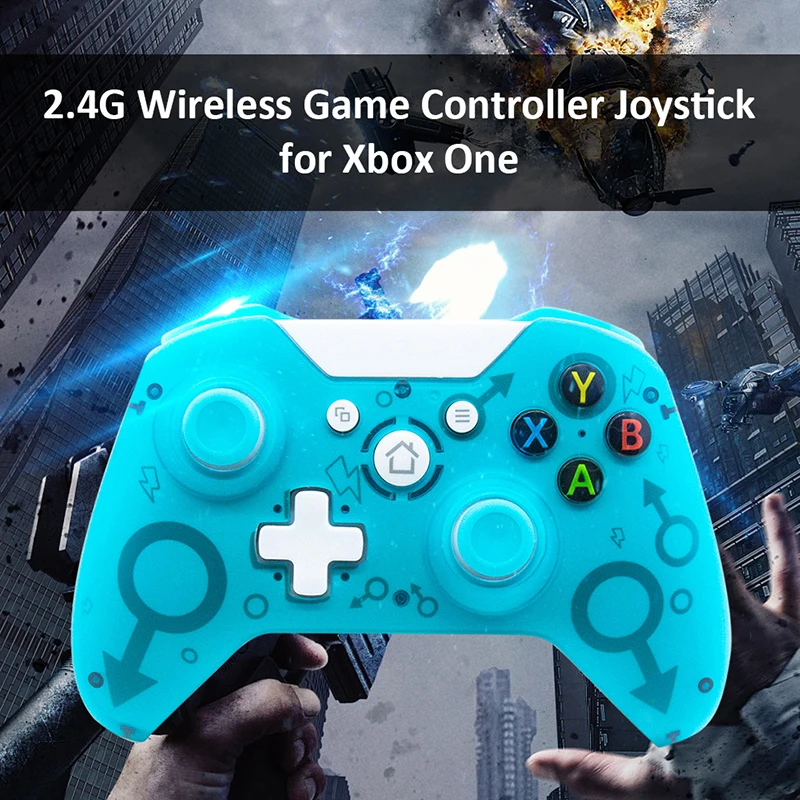 Xbox One Беспроводной геймпад с 2 4 ГГц адаптер совместим One/One S/Xbox X/P3/Windows | Электроника