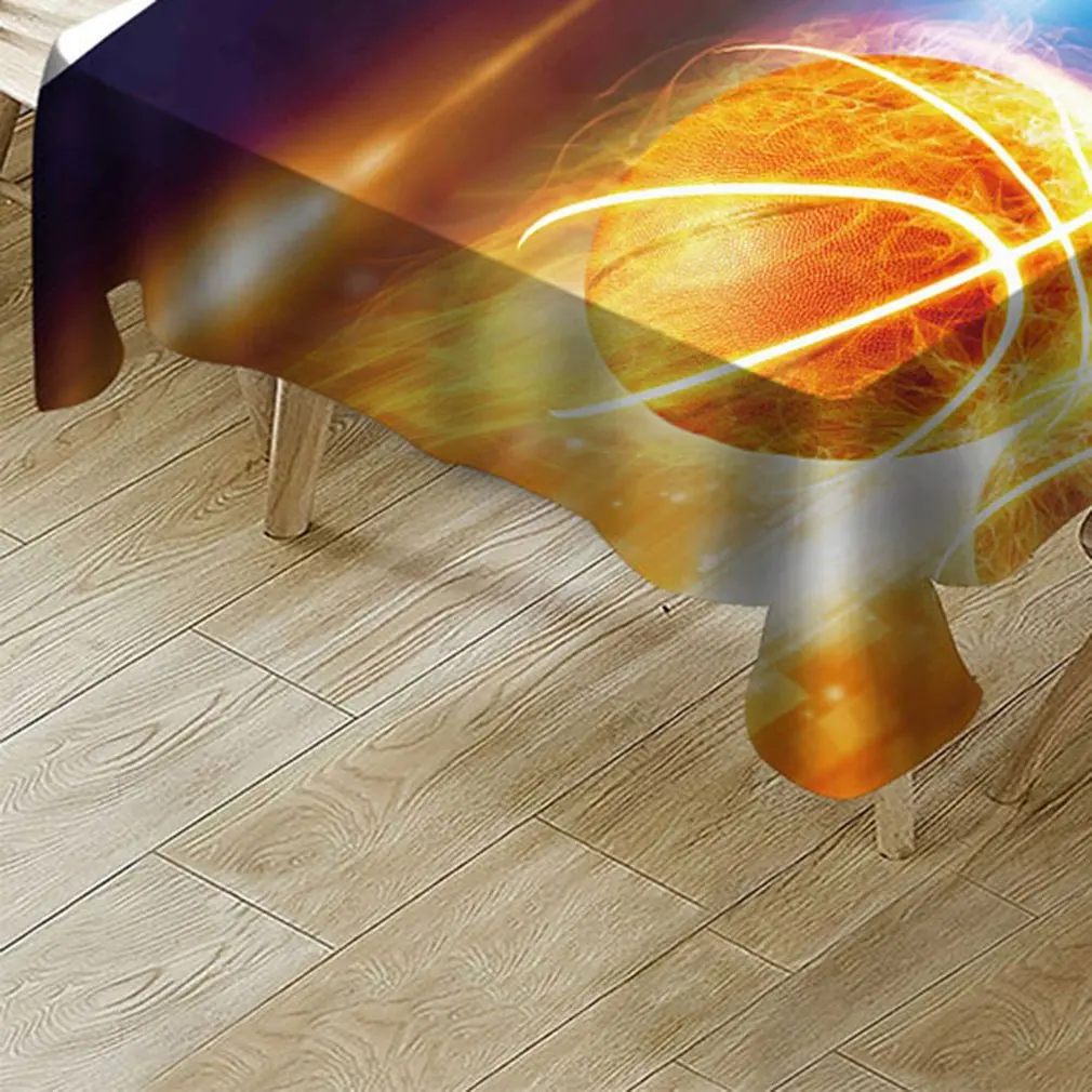 LY1212010240 Waterproof/oil-proof Polyester Rectangular Table Cover 152*214 CM Home Restaurant Table Cloth Cabinet Cover