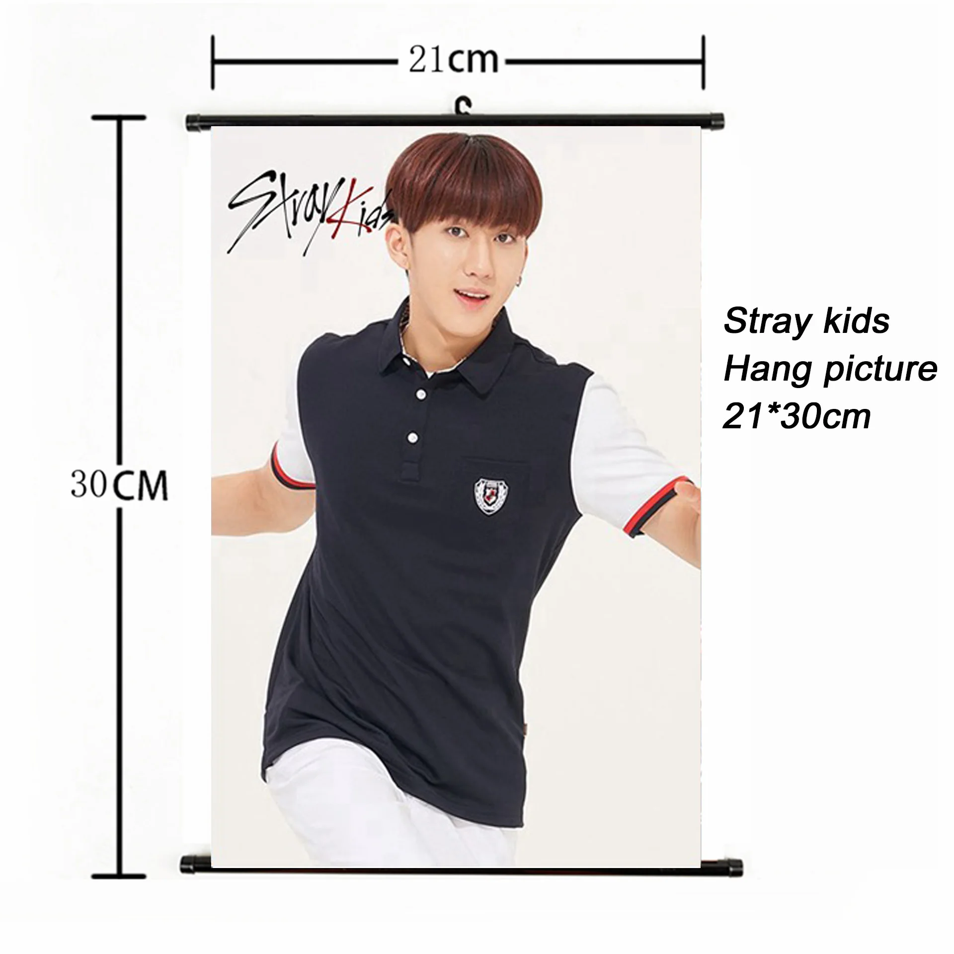 Модный Kpop Stray Kids повесить paintng 21*30 см плакат страй дети подписи альбом Фотокарта плакат вентиляторы коллекция Канцелярский набор