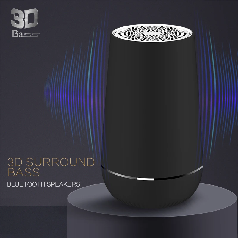 Портативная Bluetooth-колонка Беспроводная колонка с басами водонепроницаемая