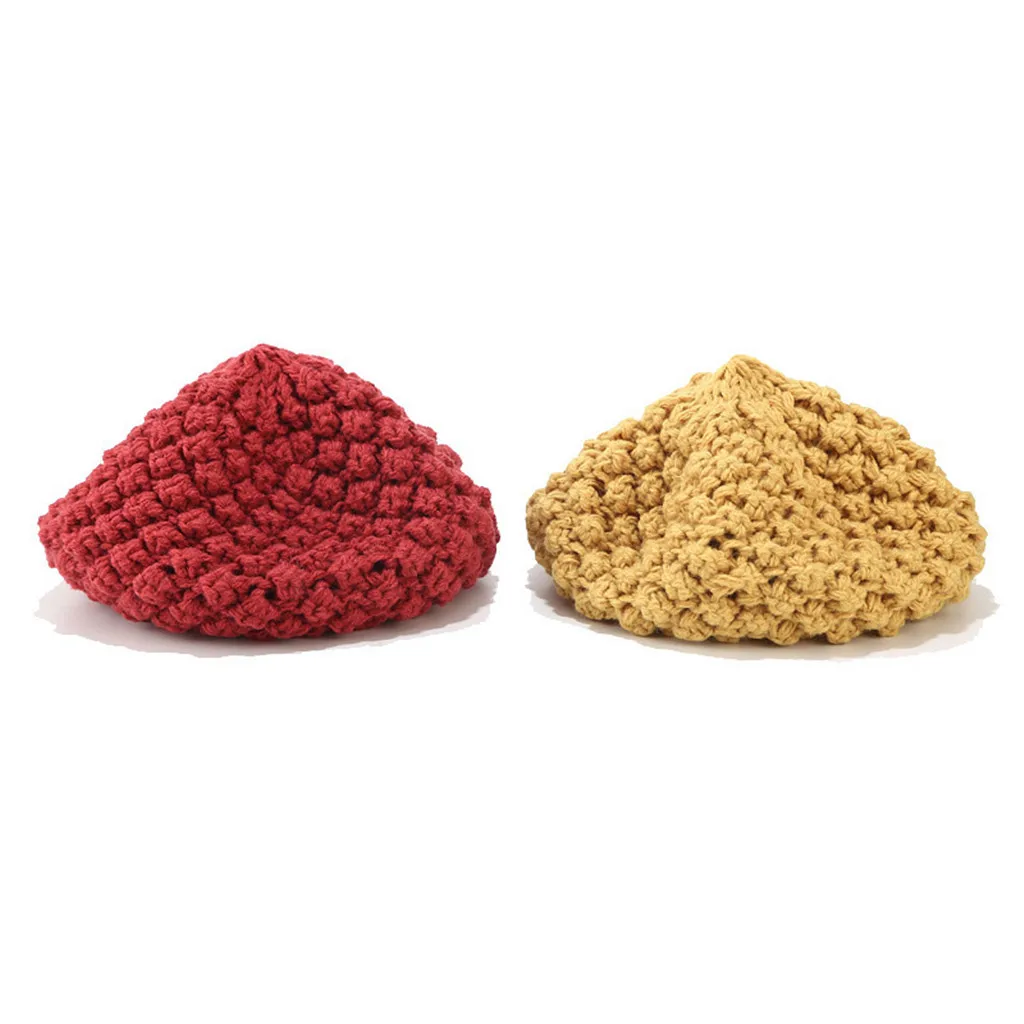 Женский берет с рисунком ананаса в стиле ретро, модный осенний и зимний теплый качественный однотонный берет, повседневные офисные вечерние шапки