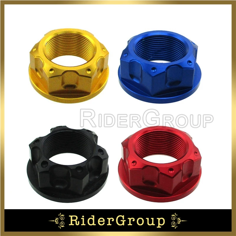 Алюминиевая гайка рулевого стержня для Honda CRF50 XR50 Kawasaki KLX110 KX65 KX85 Suzuki DRZ110 RM85