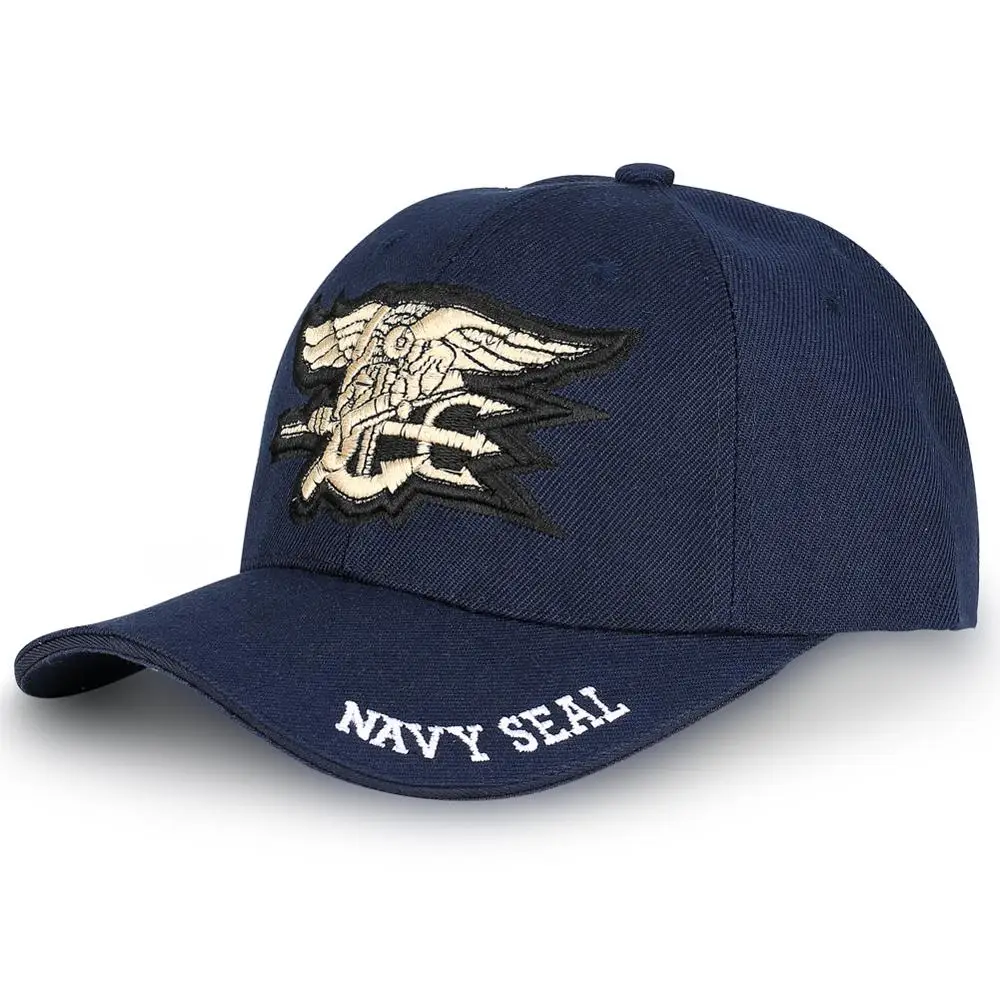 dark blue baseball cap