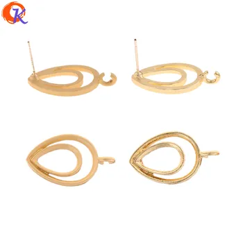 

Cordial Design 100Pcs 15*25MM Jewelry Accessories/Hand Made/Jewelry Making/Earrings Stud/Drop Shape/DIY Parts/Earring Findings