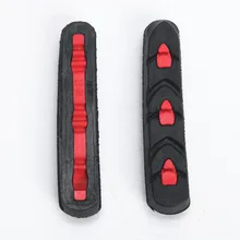 Велосипедные тормозные колодки для горного велосипеда v-тормоза для шоссейного велосипеда с зажимом, Сменные тормозные резиновые детали для велосипеда