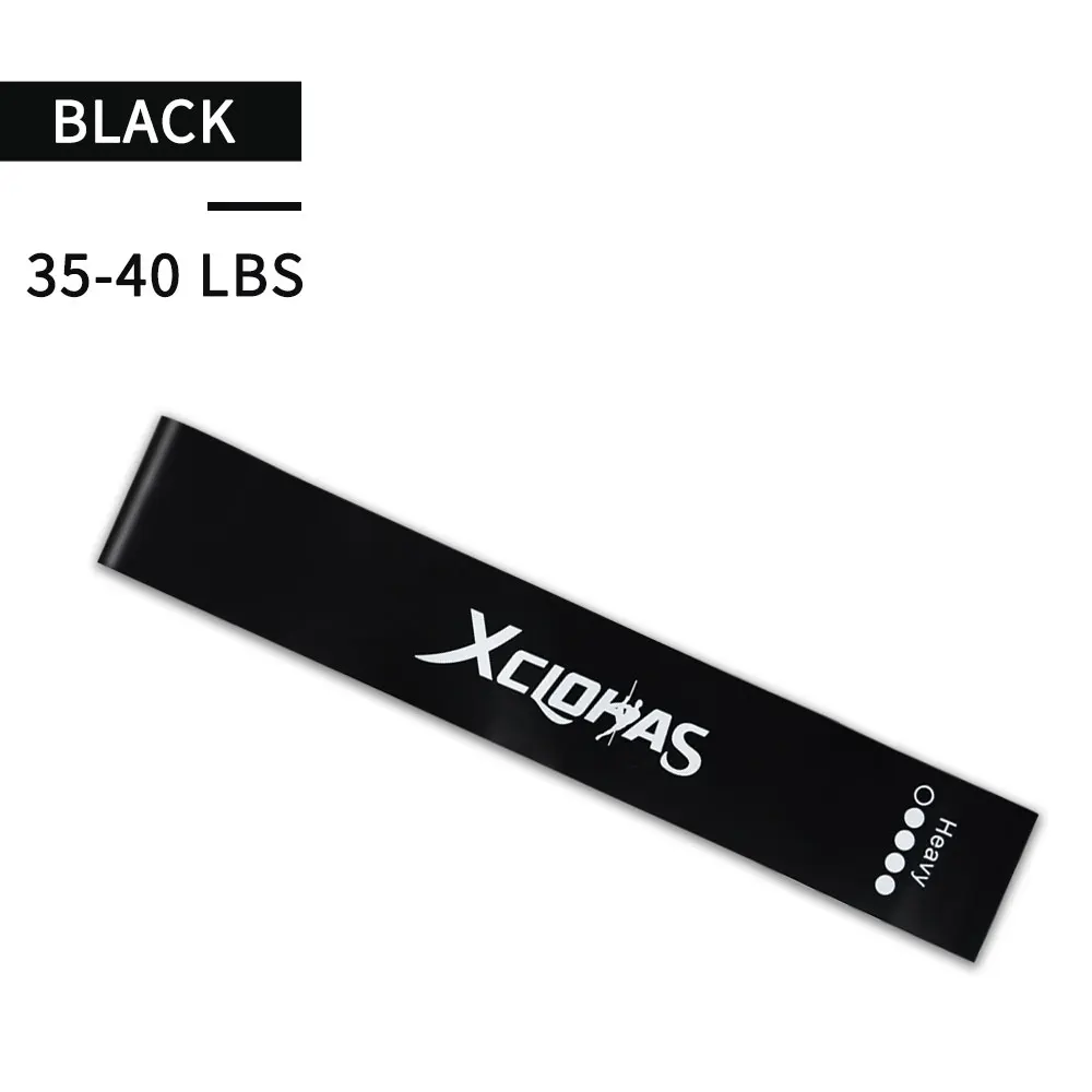 XC LOHAS Fitness Equipment Unisex Resistance Bands Set 5 Level 10-50LBS Gym Training Yoga Pilates Rubber Loops Workout Expander  (4)