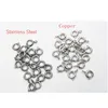 20Pcs 6mm Stainless Steel Spring Ring Round Clasps Open Ring ► Photo 2/6