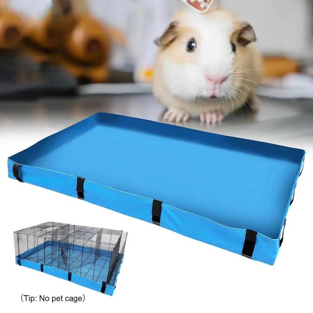 Couverture de fond de Cage pour animaux de compagnie, tapis imperméable pour chiens, lapin