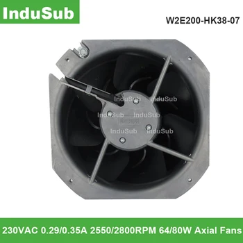 

Original New ebm Fan W2E200-HK38-07 230VAC 0.29/0.35A 2550/2800RPM 64/80W Axial Fans