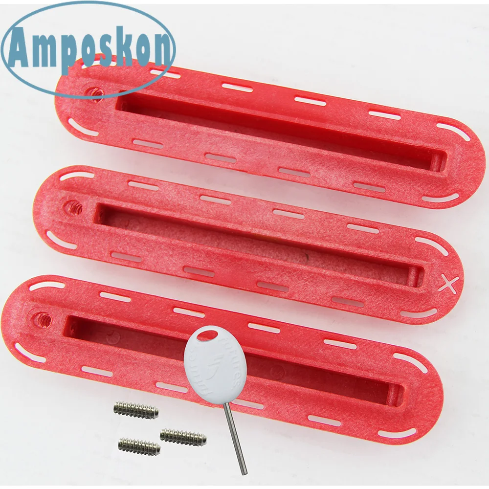 

2 Sets New Style Box Fins For Future For Surfing SUP Screw Surfboard Surf Fins Plugs 6 Color Sup Board Accessories Water Sports