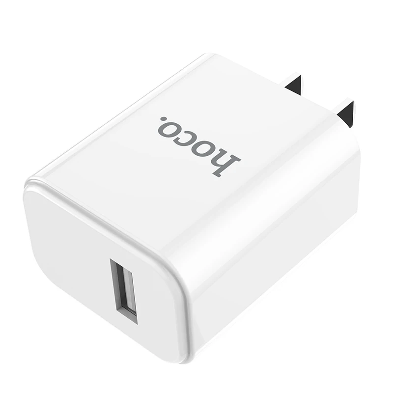 HOCO C61 21 шт./лот 5 в 2.1A USB зарядное устройство для iPhone 11 Xs Max US Plug настенное зарядное устройство адаптер для samsung Xiaomi huawei