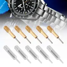 10 шт. ремешок для часов регулятор иглы демонтаж универсальный стальной запасной разъединитель часы со стрелками устройство для удаления звеньев инструменты
