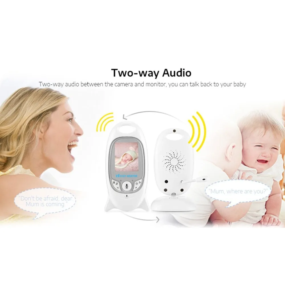 VB601 Wireless Baby Monitor Wifi Camera Remote Surveillance Camera Smart Two-Way Voice Surveillance Camera Infrared Camera