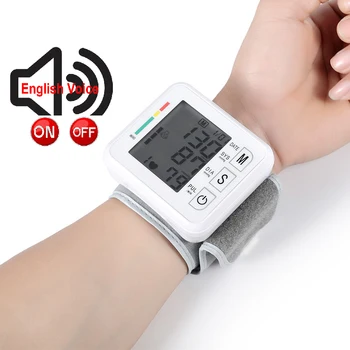 

Sphygmomanometer Blood Pressure Monitor English voice broadcast Heart rate Tonometer sphygmomanometer automat Bp Monitors