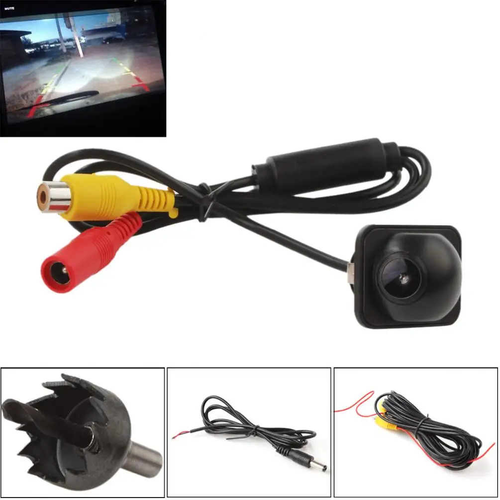 

170 Wide Angle 420 TV Lines 13.5mm Len HD Night Vision Car Rear View Reverse Backup Color Parking Camera high quality