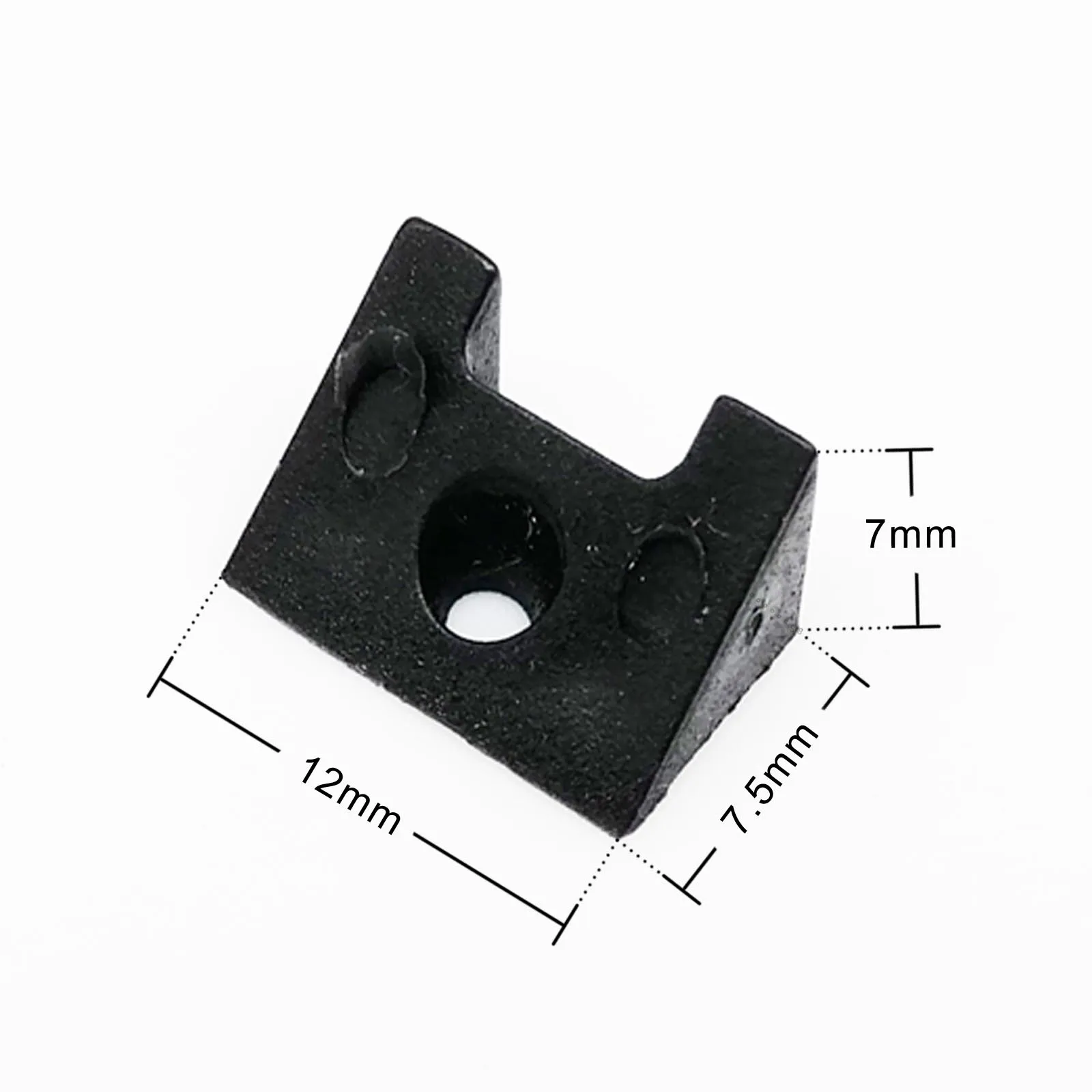 50pcs Black Plastic Picture Photo Mirror Art Work Frame Back Board Backboard Accessory Hold Clip Snap Fixing Fixer With Screw Picture Frame Hangers Photography Clamps