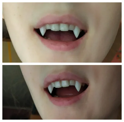 Sharpened Vampire Teeth