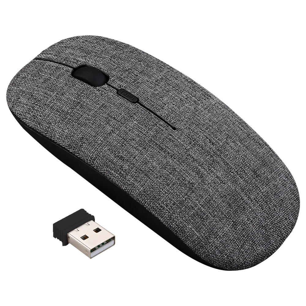Ультратонкая Беспроводная оптическая мышь 2 4 ГГц USB приемник бесшумная