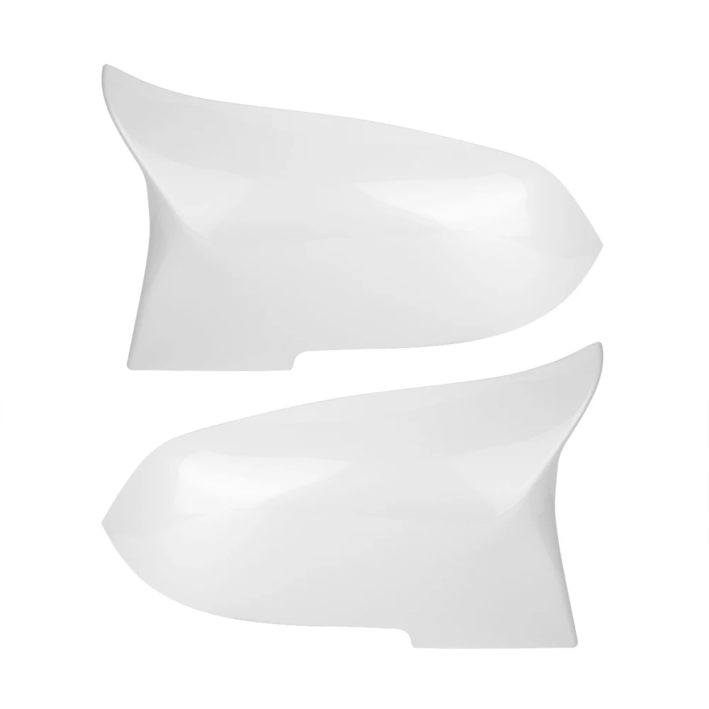 

White Rearview Mirror Cover Cap Wing Mirror Housing Shell for BMW F20 F21 F22 F23 F30 F31 F32 F33 F36 X1 E84 F87 M2