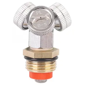 

2Pcs 3-Head 14*1.5 Brass Elbow Male Thread Agriculture Spray Nozzle with Filter Net Misting Fitting