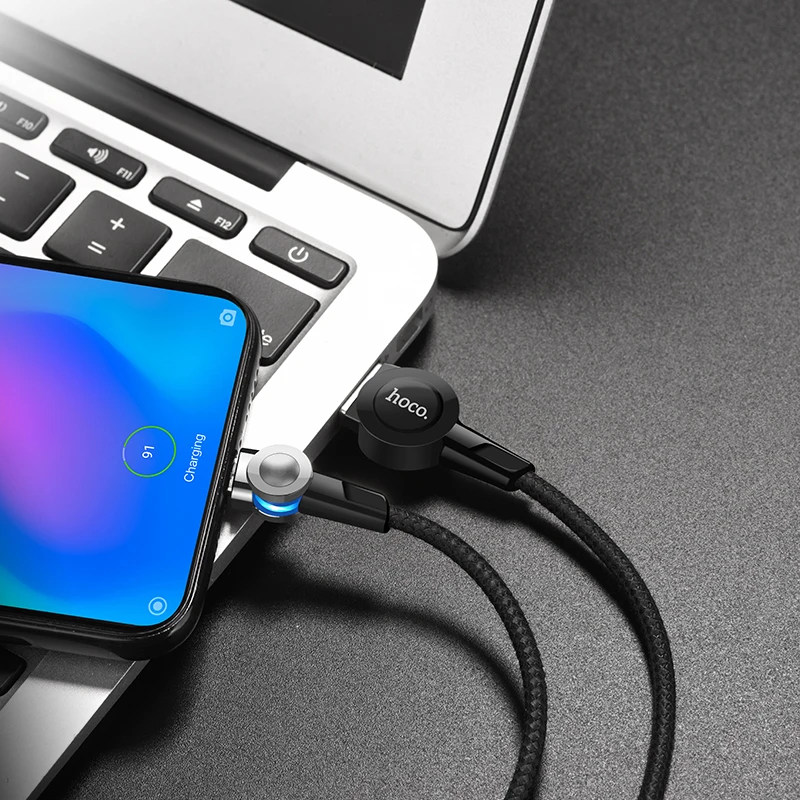 HOCO S8, 16 шт./лот,, магнитный USB кабель 1,2 м для iPhone type C, микро нейлоновый кабель для samsung, USB C кабель